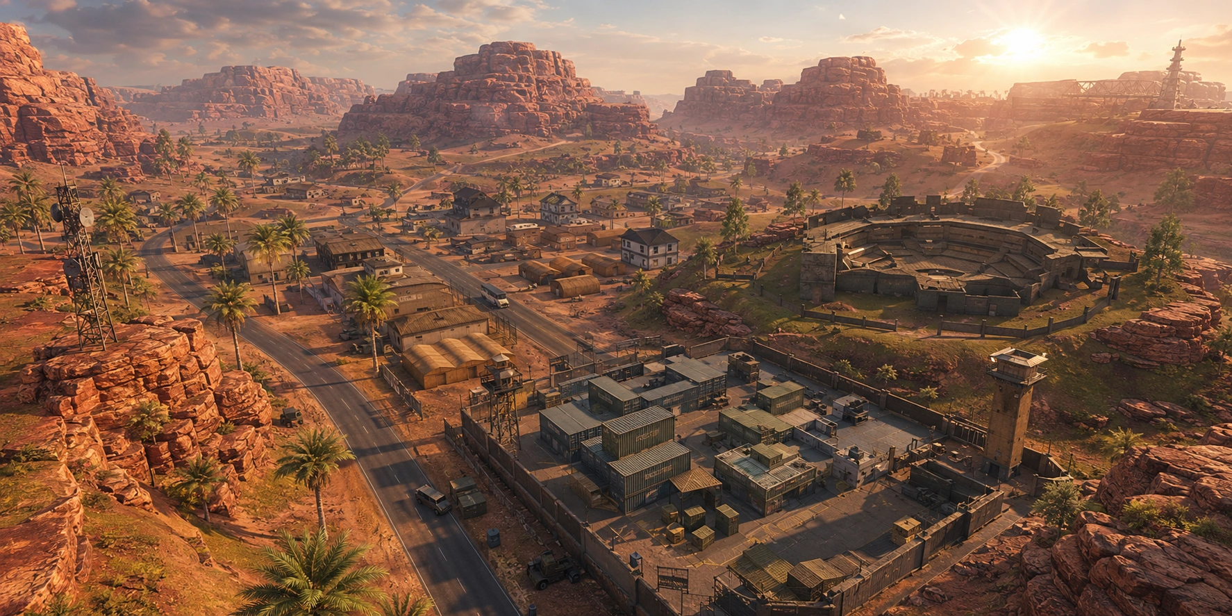 4 Drop Zone Kalahari FF Terbaik, Loot Tebal Tapi Tetap Aman!