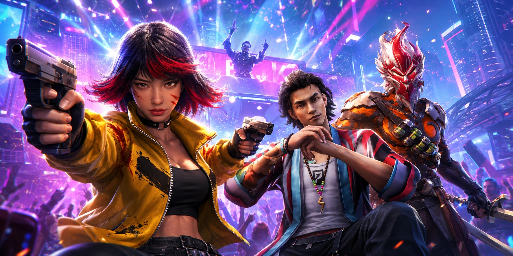 4 Kombinasi Karakter Free Fire Paling OP, Auto Bikin Tim Kuat!