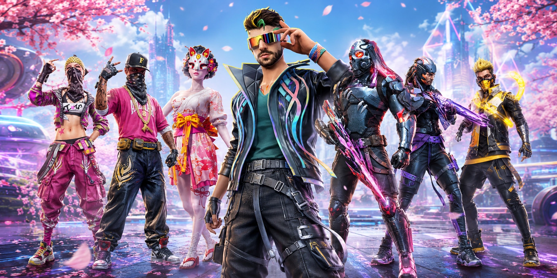 5 Bundle Skin Free Fire Paling Keren, Langka dan Bikin Iri!