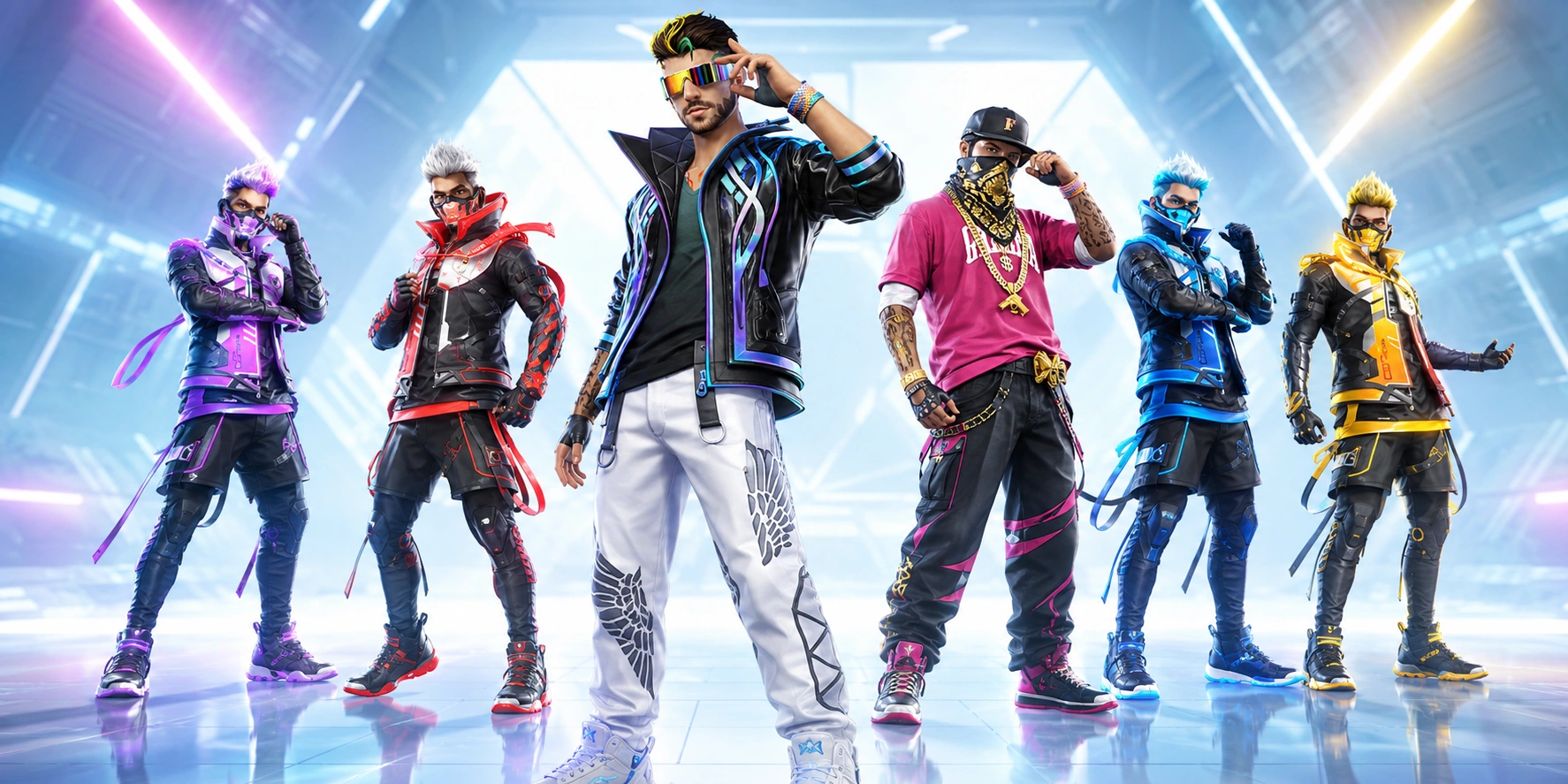 5 Skin Free Fire Terbaik, Bikin Akun Kelihatan Pro!