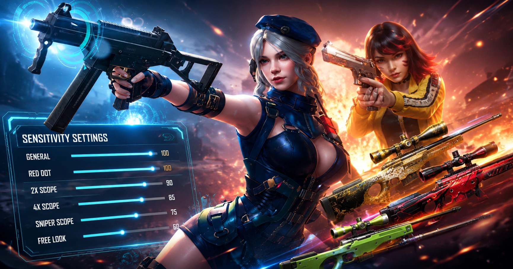 5 Tips Headshot Free Fire, Aim Lebih Tajam Auto Ngeri!