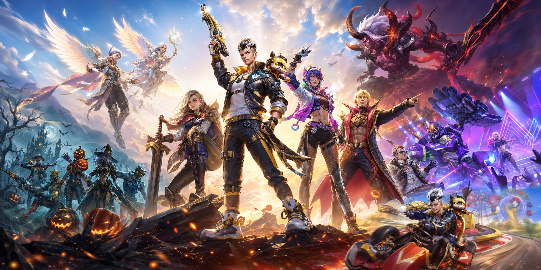 Nama Guild Elite FF Keren dan Sangar, Bikin Squad Disegani