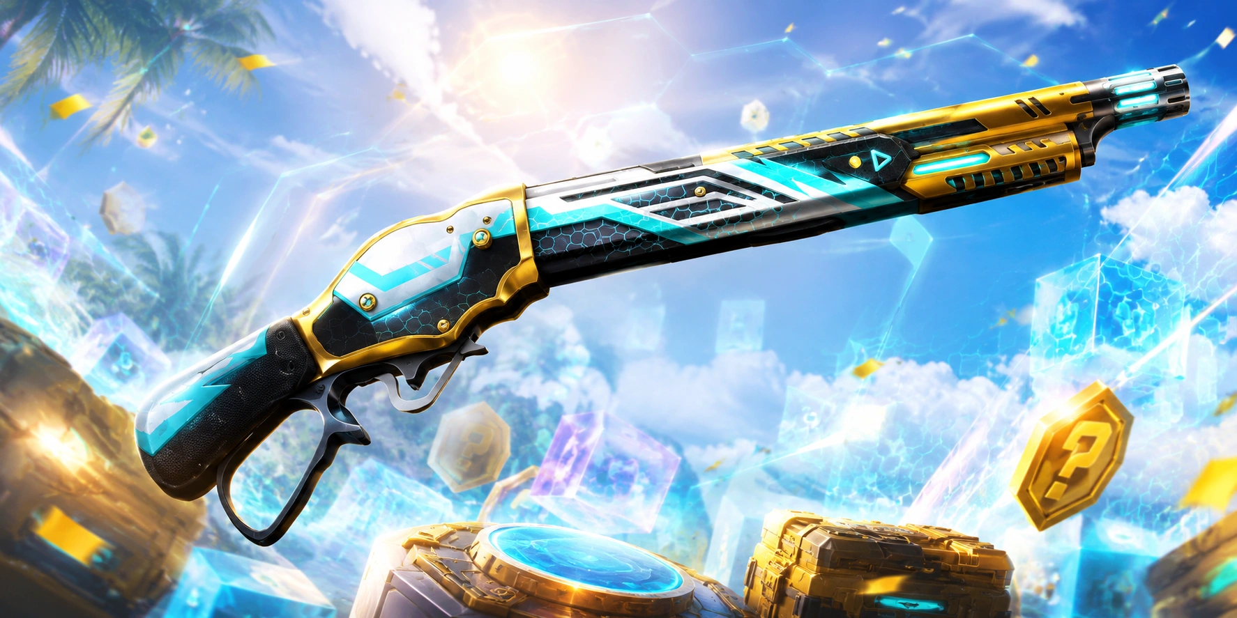 SG Parrot FF, Skin M1887 Favorit Rusher yang Masih Ganas!