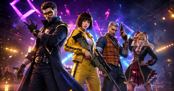 4 Karakter Free Fire untuk Main Cepat dan Rush Lebih Agresif