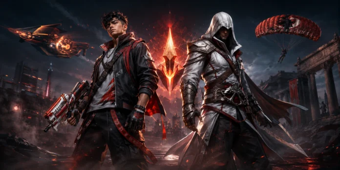 Cara Mendapatkan Skin Assassin’s Creed P90 dan Parasut Free Fire MAX