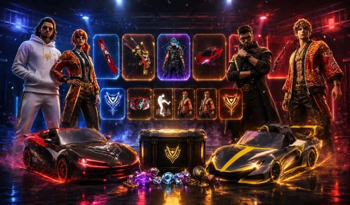 Cara Mendapatkan Skin Sports Car Team Heist Free Fire
