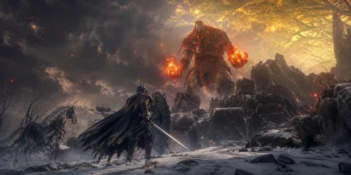 Cara Mengalahkan Fire Giant Elden Ring dengan Aman