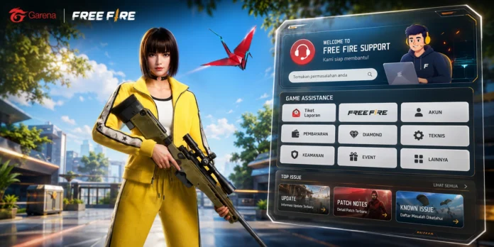 Garena Support FF, Cara Ajukan Akun Free Fire Diblokir