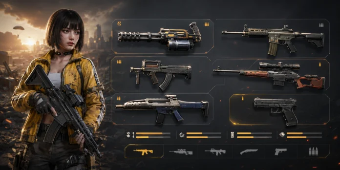 Jenis Senjata FF yang Wajib Dikenali Sebelum Ganti Weapon