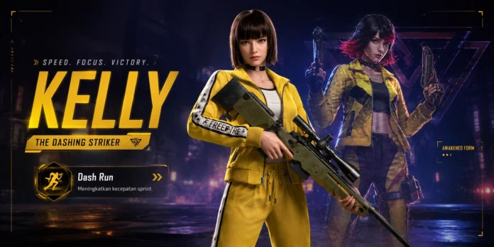 Kelly Free Fire, Karakter Sprinter Cepat Buat Rotasi Barbar