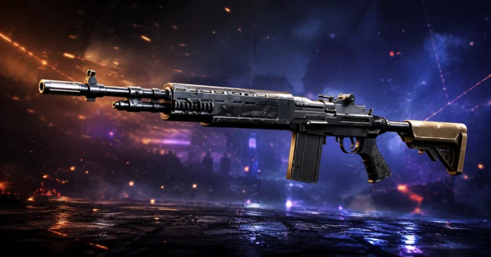 Senjata M14 Free Fire, AR Rasa Sniper untuk Jarak Jauh