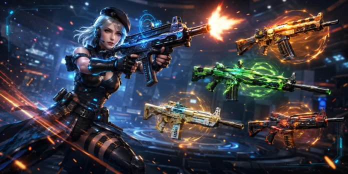 Skin Senjata FF Rate of Fire Tinggi yang Bikin Tembakan Makin Cepat