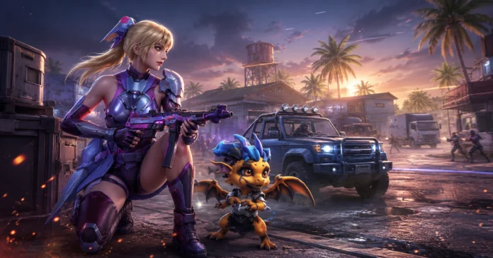 Tips Menggunakan Pet Dreki Free Fire dengan Benar Saat Rush