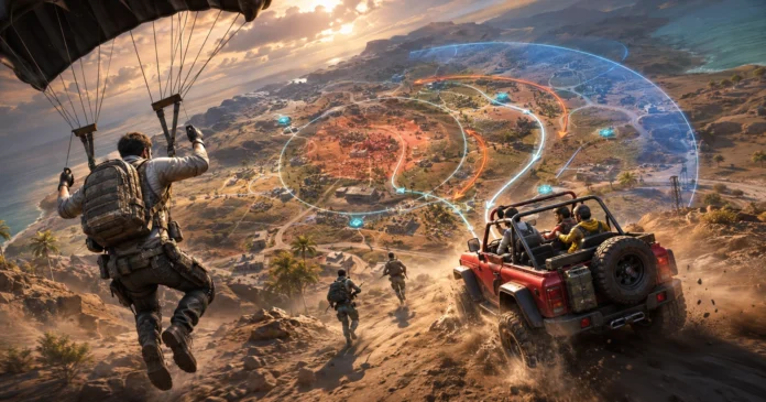 Tips Rotasi Free Fire Biar Tidak Gampang Tumbang di Zona