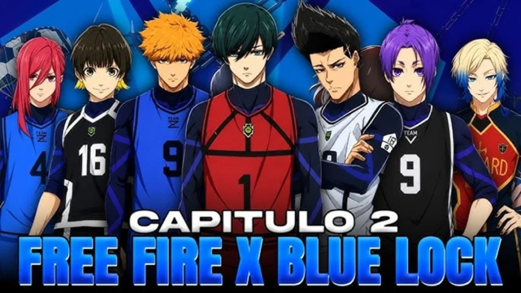 free fire x blue lock phase 2