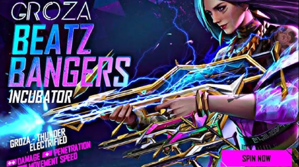 Groza Thunder Electrifided FF