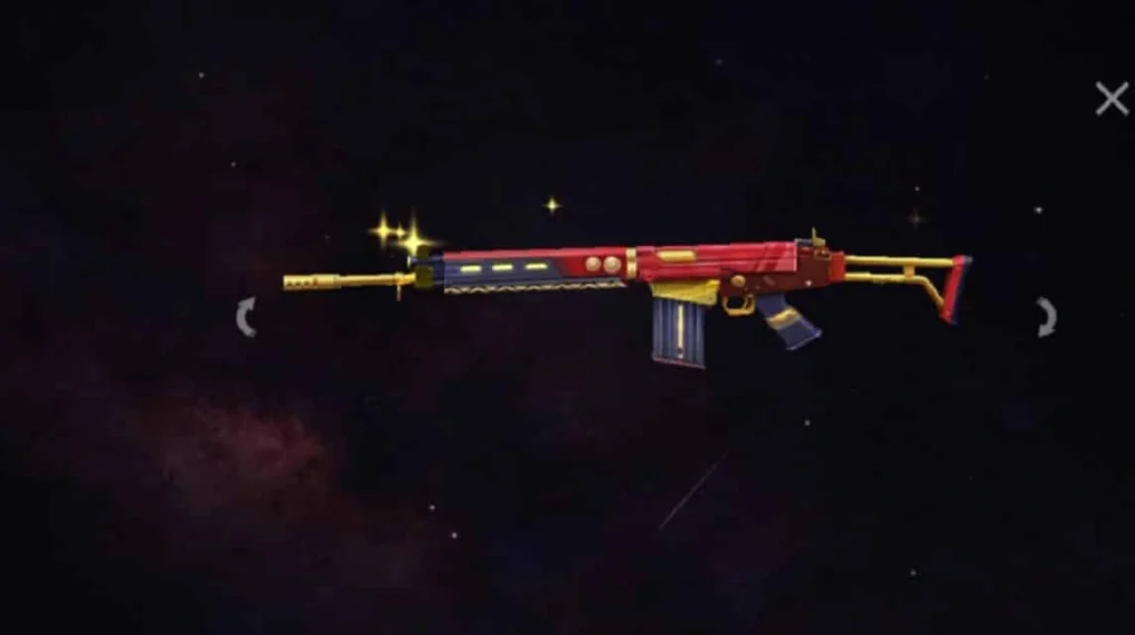 Skin Parafal Flamers