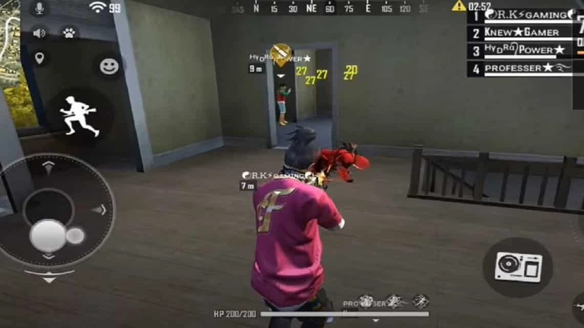Ngeush rumah musuh FF