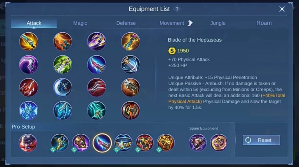 item build franco