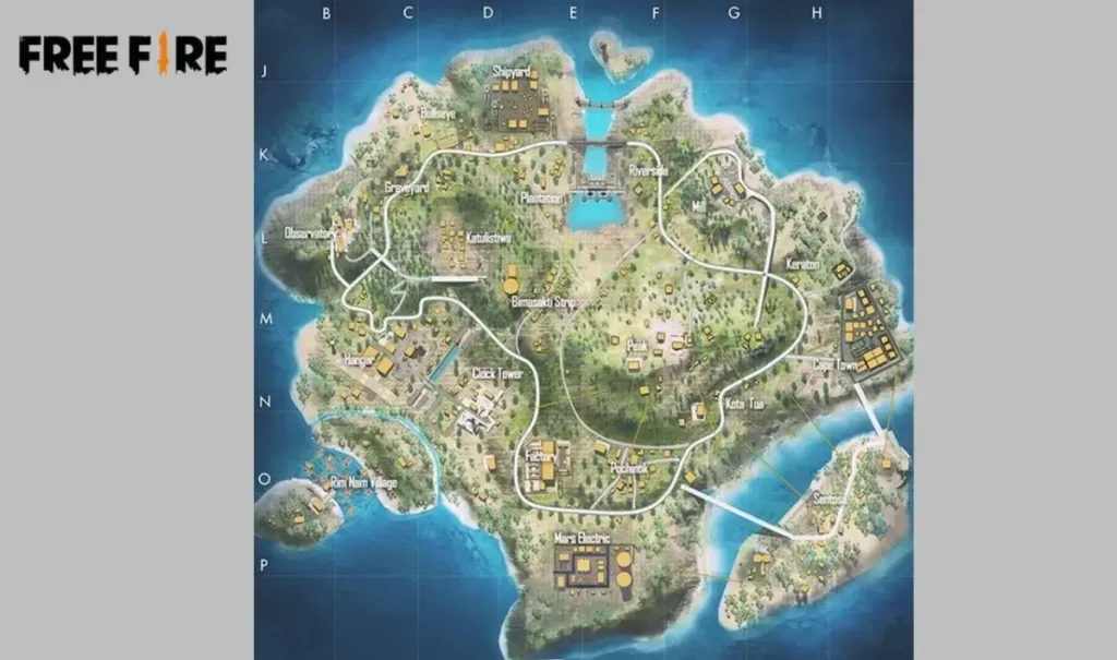map bermuda ff