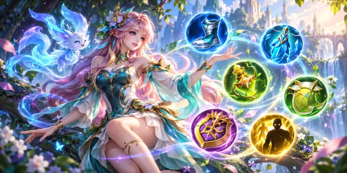 Build Floryn MLBB 2026: Item, Emblem, Spell, dan Combo Heal