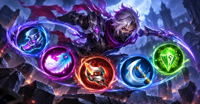 Build Kimmy MLBB 2026: Item, Emblem, Spell, dan Cara Main